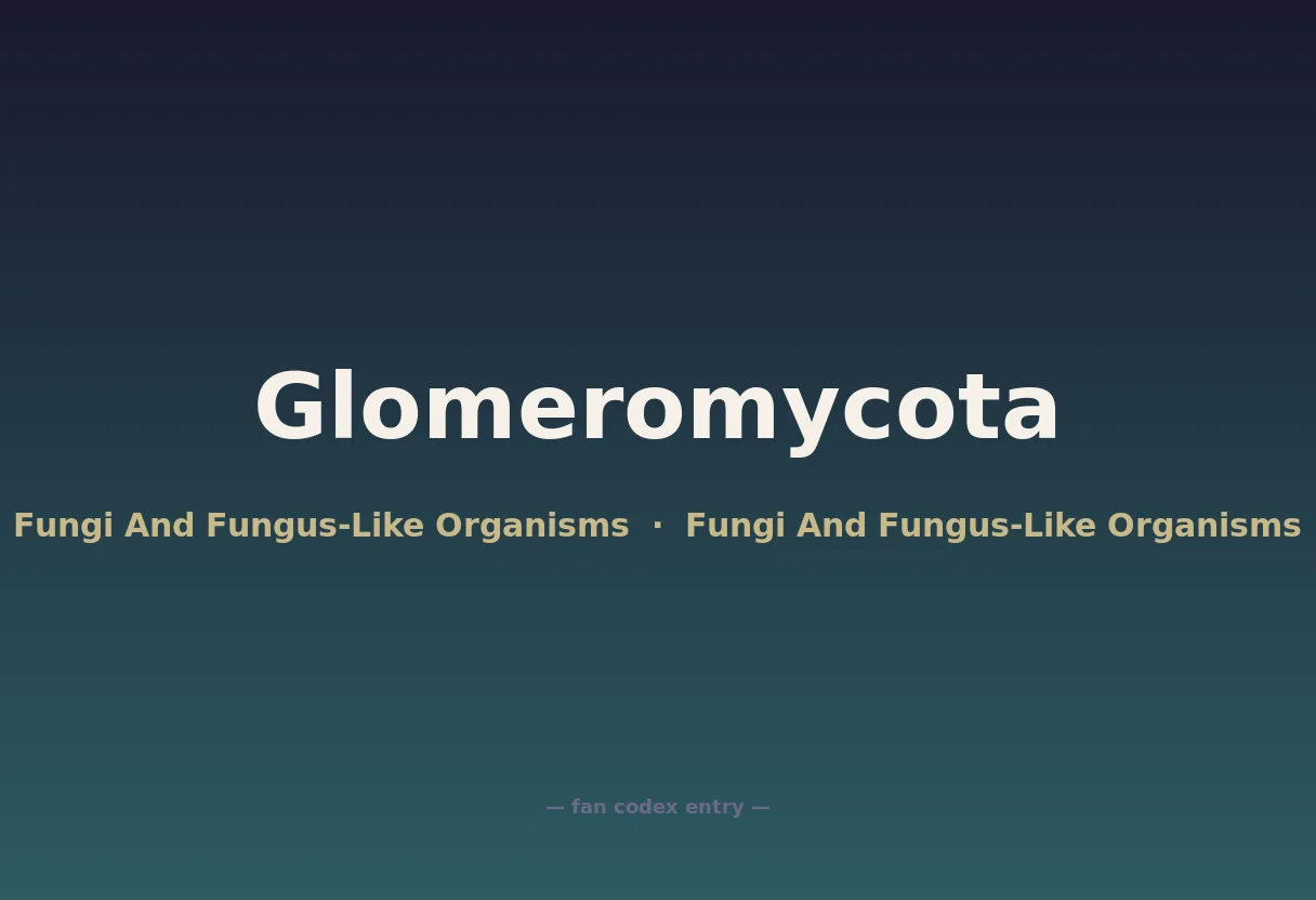 Glomeromycota