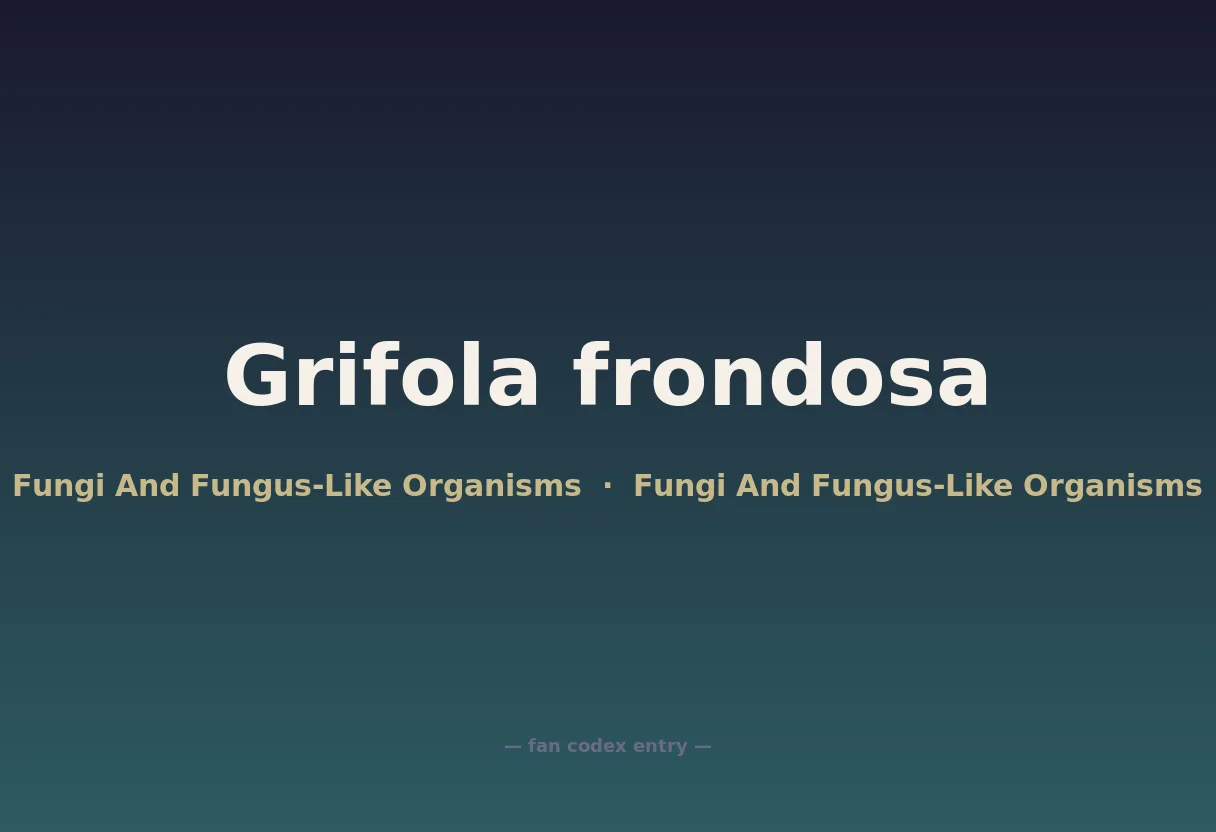 Grifola frondosa