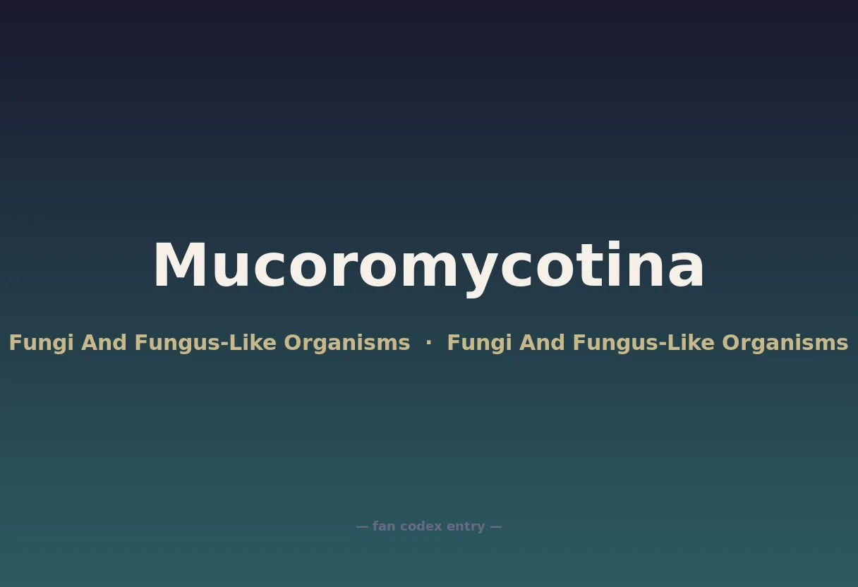 Mucoromycotina
